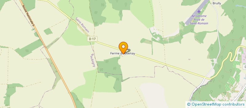 localisation de l'entreprise FONDS DE DOTATION MARCEL ET LALOU BIZE LEROY - DIT FREDDY à SAINT-ROMAIN