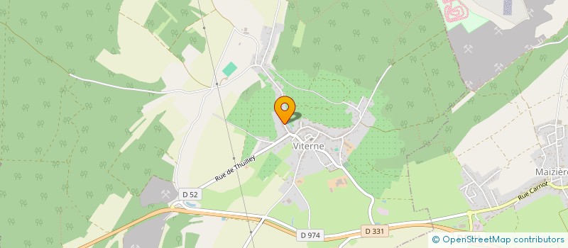 localisation de l'entreprise FONDS DE DOTATION MARTINE ET PATRICK DELALIEU  VITERNE