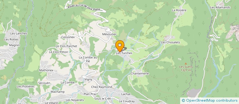 localisation de l'entreprise FONDS DE DOTATION MARY ET LA MUSIQUE  SAMOENS