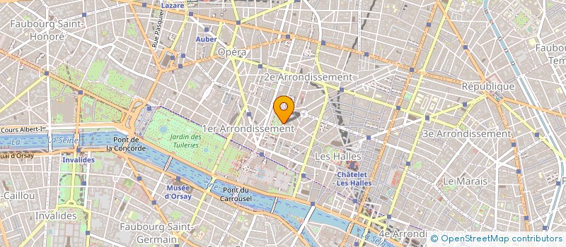 localisation de l'entreprise FONDS DE DOTATION MECEN ARP à PARIS