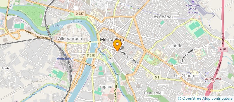 localisation de l'entreprise FONDS DE DOTATION MERICIS-THEAS  MONTAUBAN