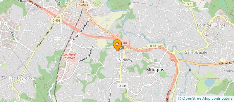 localisation de l'entreprise FONDS DE DOTATION MINAS ET MERCEDES à MOUGINS