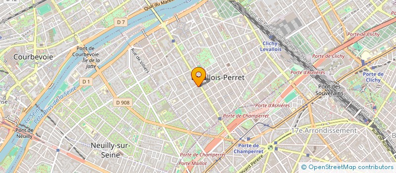 localisation de l'entreprise FONDS DE DOTATION NAELIA à LEVALLOIS-PERRET
