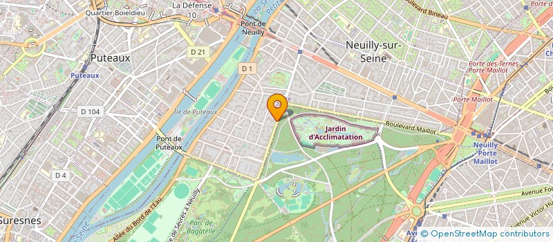 localisation de l'entreprise FONDS DE DOTATION NATALIA SMALTO à NEUILLY-SUR-SEINE