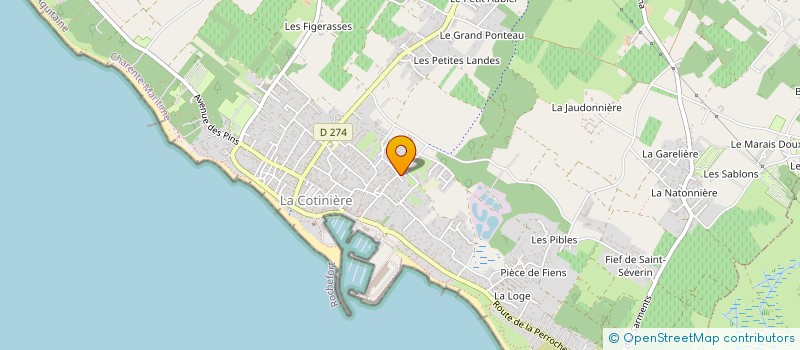 localisation de l'entreprise FONDS DE DOTATION NEW LIFE & DIGNITY à SAINT-PIERRE-D'OLERON
