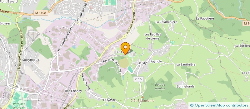 localisation de l'entreprise FONDS DE DOTATION NICOLE VITEL à LA TALAUDIERE