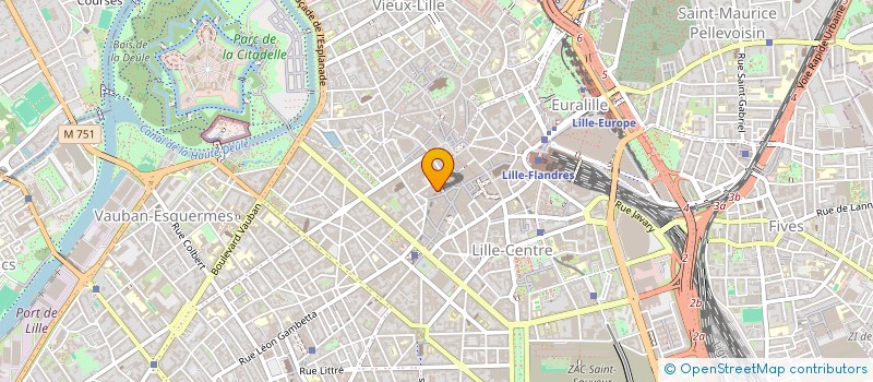 localisation de l'entreprise FONDS DE DOTATION NORIA à LILLE
