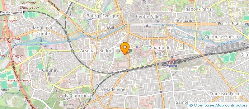 localisation de l'entreprise FONDS DE DOTATION NOT.IT à RENNES