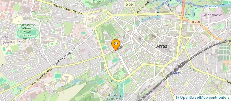 localisation de l'entreprise FONDS DE DOTATION NOTRE MAISON à ARRAS