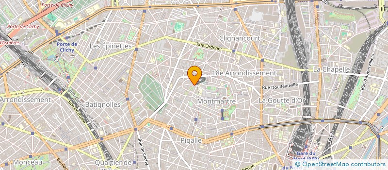 localisation de l'entreprise FONDS DE DOTATION NOUVELLE CHANCE  PARIS