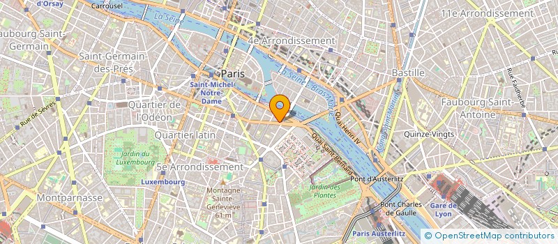 localisation de l'entreprise FONDS DE DOTATION OCYTOCINES  PARIS