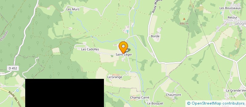 localisation de l'entreprise FONDS DE DOTATION ONDICAP 71  CHATEAU