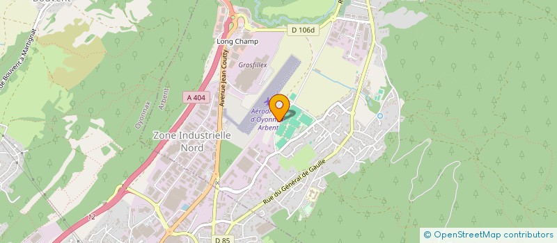 localisation de l'entreprise FONDS DE DOTATION OYO POUR TOUS à ARBENT