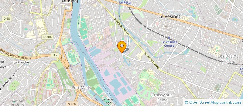 localisation de l'entreprise FONDS DE DOTATION PANAVEMA  LE VESINET