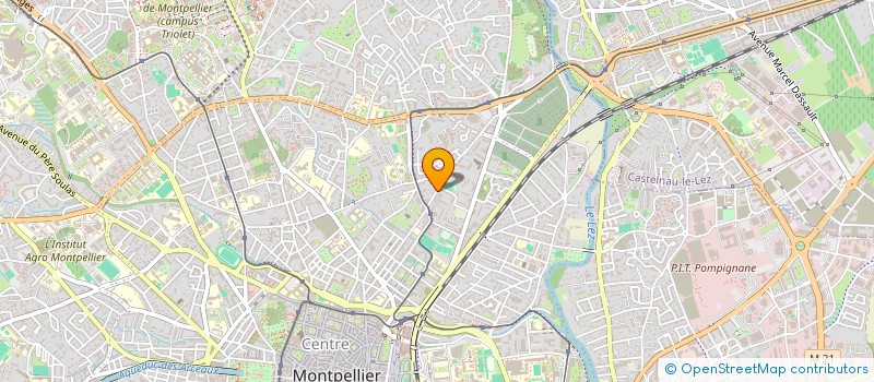 localisation de l'entreprise FONDS DE DOTATION PARTAGEONS à MONTPELLIER