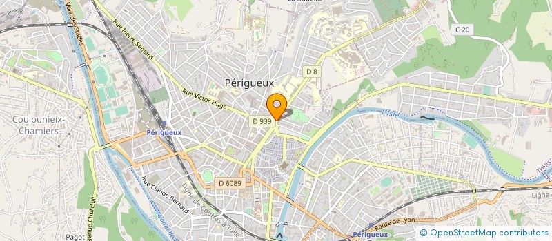 localisation de l'entreprise FONDS DE DOTATION PATRICK DE BROU DE LAURIERE à PERIGUEUX
