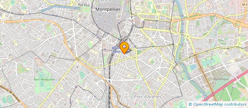 localisation de l'entreprise FONDS DE DOTATION PEOPLE AGAINST FATALITY à MONTPELLIER