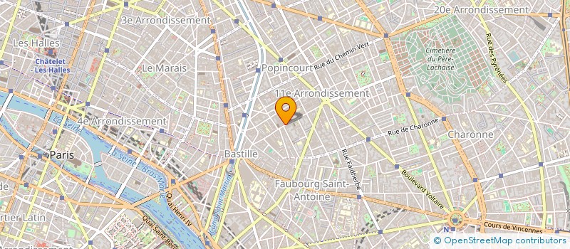 localisation de l'entreprise FONDS DE DOTATION PICTO FOUNDATION  PARIS