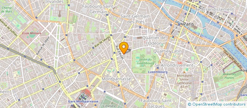 localisation de l'entreprise FONDS DE DOTATION PIERRE ROSENBERG à PARIS