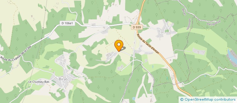 localisation de l'entreprise FONDS DE DOTATION  PLANET SPORTING CLUB  BIRAS