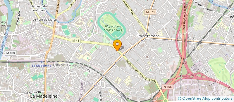 localisation de l'entreprise FONDS DE DOTATION PLUS DE GENS ! PLUS HEUREUX à MARCQ-EN-BARŒUL