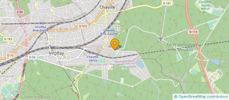 localisation de l'entreprise FONDS DE DOTATION POUR LA CONNAISSANCE DU MONDE ORTHODOXE à CHAVILLE