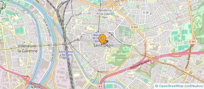 localisation de l'entreprise FONDS DE DOTATION POUR LA FLECHE à SAINT-DENIS