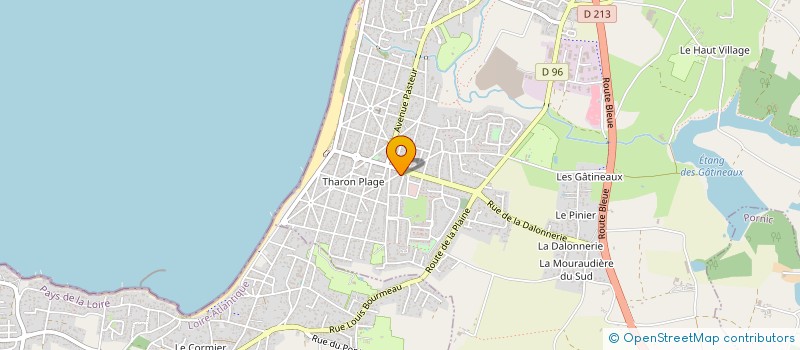 localisation de l'entreprise FONDS DE DOTATION POUR LE DEVELOPPEMENT DU BASKET AMATEUR  SAINT-MICHEL-CHEF-CHEF