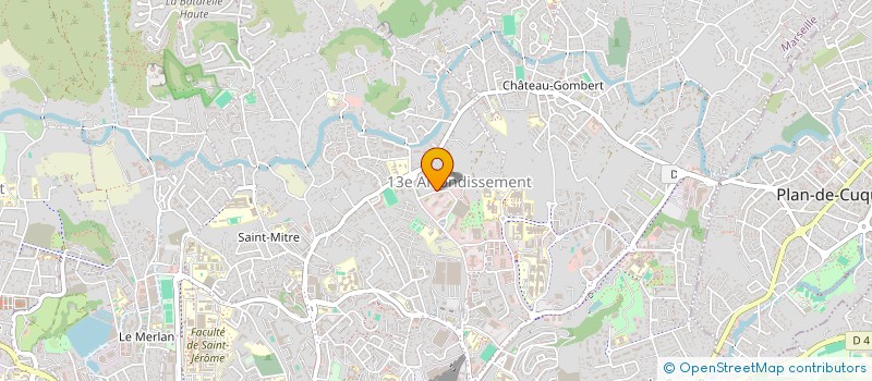 localisation de l'entreprise FONDS DE DOTATION PROVEPHARM LIFE SOLUTIONS  MARSEILLE