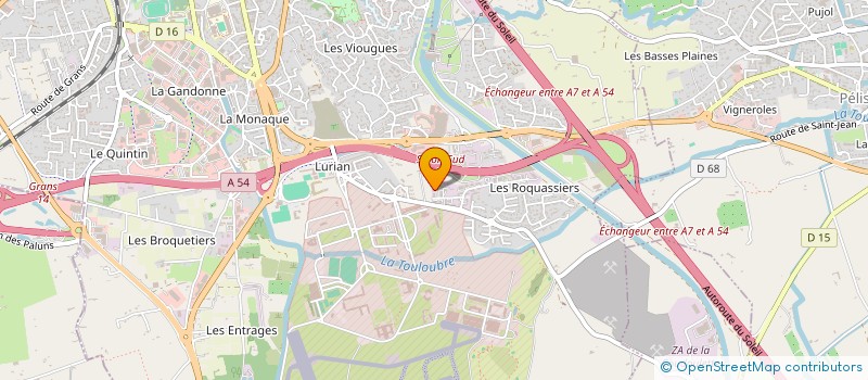 localisation de l'entreprise FONDS DE DOTATION RACER  SALON-DE-PROVENCE