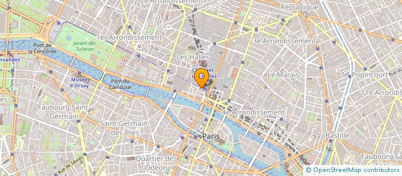 localisation de l'entreprise FONDS DE DOTATION RADIO FG à PARIS