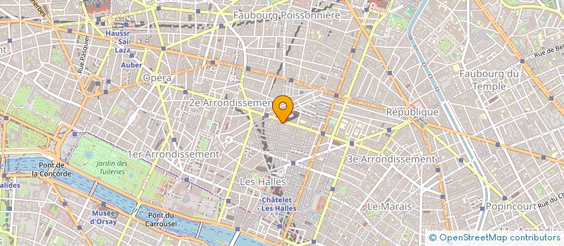 localisation de l'entreprise FONDS DE DOTATION RAINBOW à PARIS