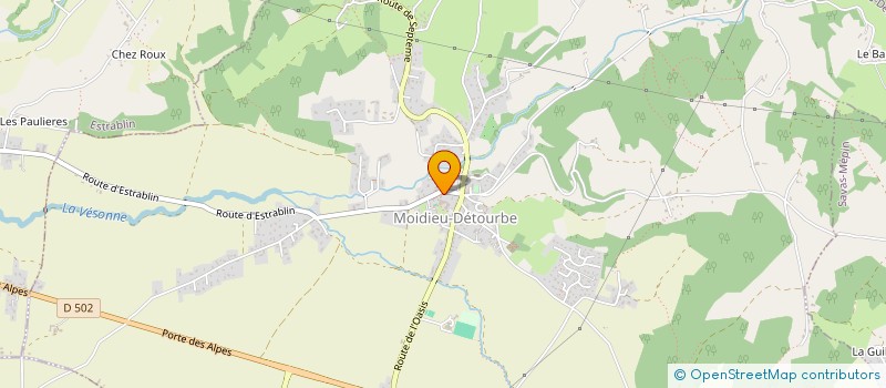 localisation de l'entreprise FONDS DE DOTATION RAPIDO.ORG  MOIDIEU-DETOURBE