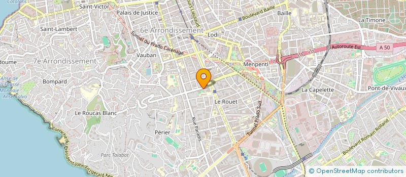 localisation de l'entreprise FONDS DE DOTATION REGARDS DE PROVENCE  MARSEILLE