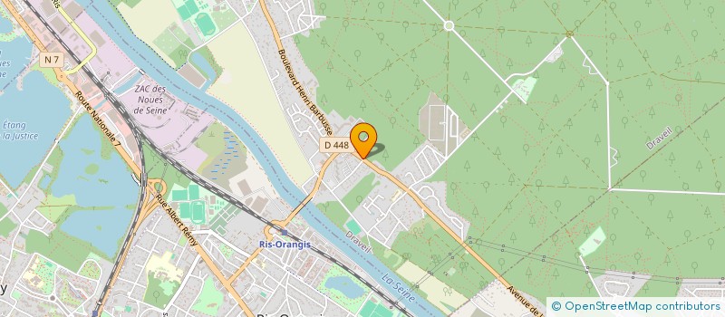 localisation de l'entreprise FONDS DE DOTATION RESIDENCE STANISLAS à DRAVEIL