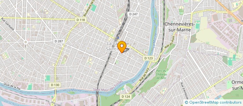 localisation de l'entreprise FONDS DE DOTATION RESO POUR LA RECHERCHE ET L INNOVATION MEDICALE à SAINT-MAUR-DES-FOSSES