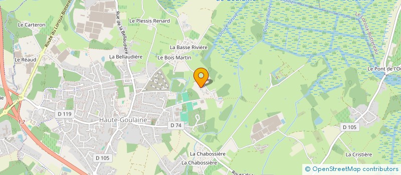 localisation de l'entreprise FONDS DE DOTATION RHINO POUR LE DEVELOPPEMENT DURABLE à HAUTE-GOULAINE