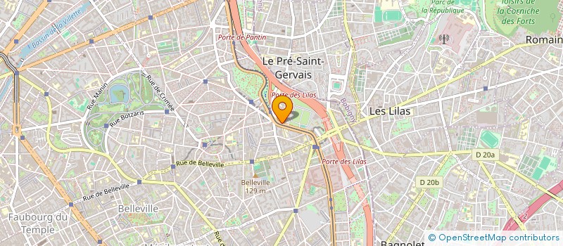 localisation de l'entreprise FONDS DE DOTATION ROBERT DEBRE PARIS ILE DE RANCE  PARIS