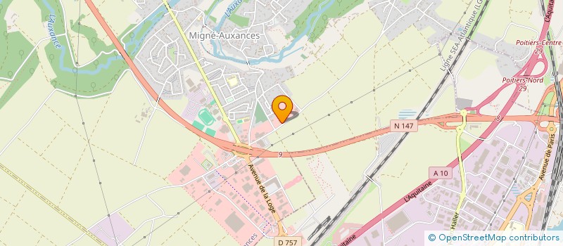localisation de l'entreprise FONDS DE DOTATION SALVERT à MIGNE-AUXANCES