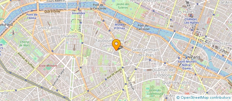 localisation de l'entreprise FONDS DE DOTATION SCULPTURE PLUS  PARIS