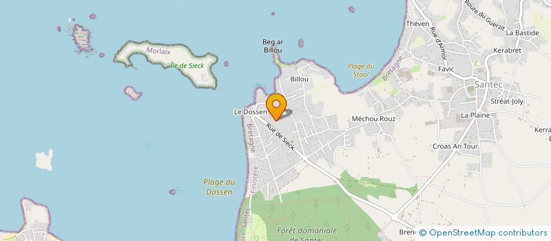 localisation de l'entreprise FONDS DE DOTATION SEA MAMMALS MONITORING ORGANIZATION  SANTEC