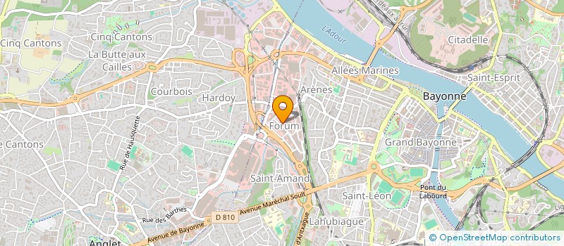 localisation de l'entreprise FONDS DE DOTATION SEASKA à BAYONNE