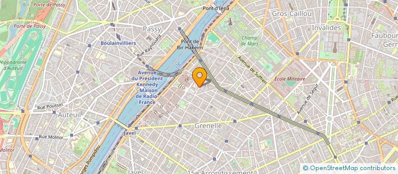 localisation de l'entreprise FONDS DE DOTATION SECOND SOUFFLE PRODUCTION  PARIS