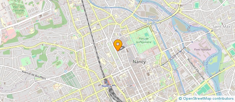 localisation de l'entreprise FONDS DE DOTATION SENIORS ET HABITAT (S & H) à NANCY