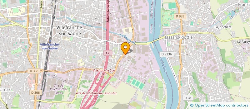 localisation de l'entreprise FONDS DE DOTATION SIXNERGIE à VILLEFRANCHE-SUR-SAONE