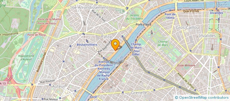 localisation de l'entreprise FONDS DE DOTATION SOHOMA  PARIS