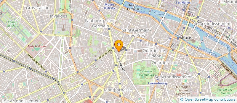 localisation de l'entreprise FONDS DE DOTATION SOL MONDO à PARIS