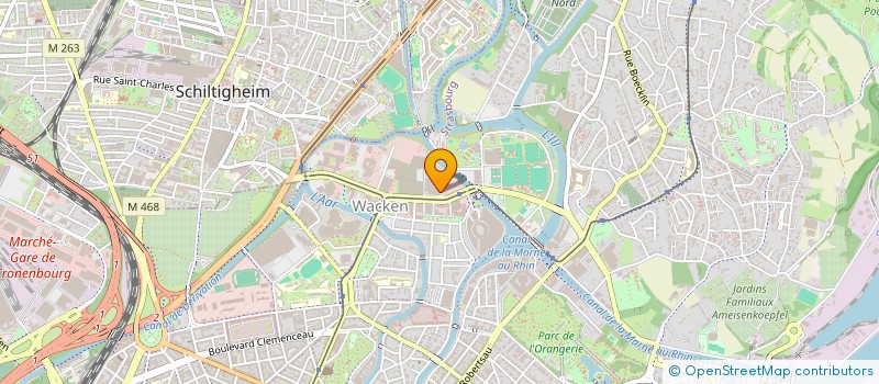 localisation de l'entreprise FONDS DE DOTATION SOLIDARITE, IMPACT ET GENEROSITE à STRASBOURG