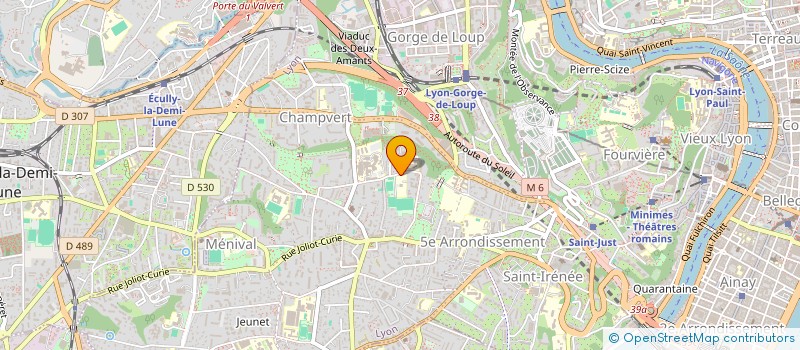 localisation de l'entreprise FONDS DE DOTATION SOPHIE BARAT EDUCATION  LYON