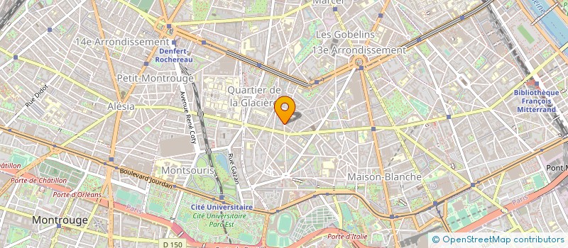 localisation de l'entreprise FONDS DE DOTATION TELECOM ETUDE PRO BONO à PARIS